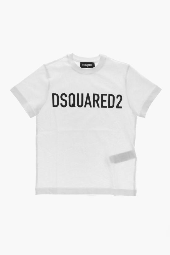  [키즈] 디스퀘어드2 티셔츠 DQ1832 D0A4C DQ100 Black White