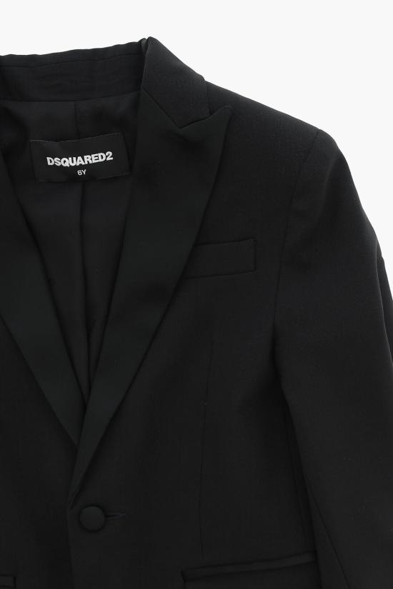  [키즈] 디스퀘어드2 자켓 DQ0397 D000T DQ900 Black - DSQUARED2