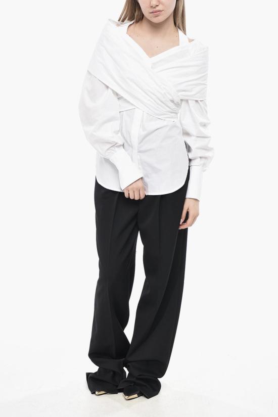  파투 블라우스 BL0370017001W White - PATOU
