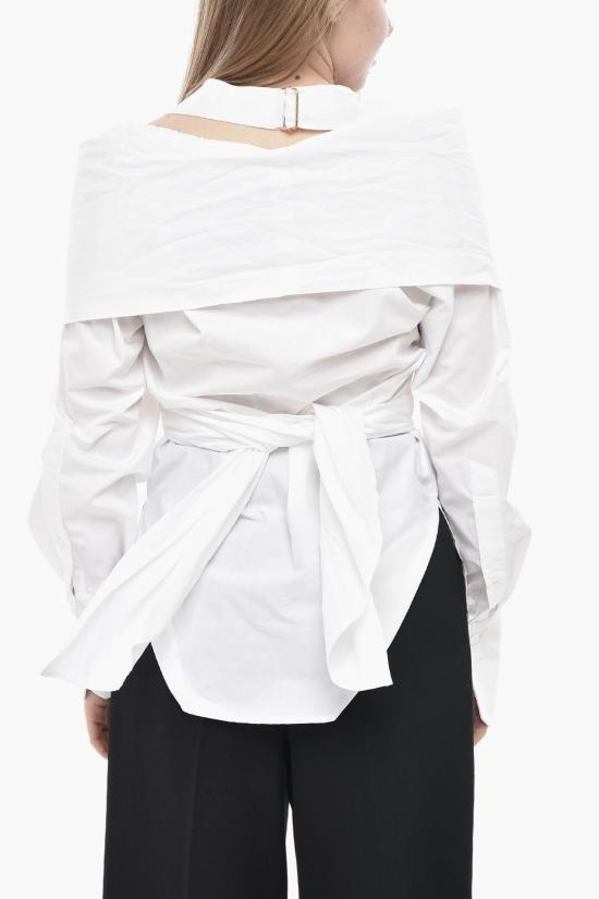  파투 블라우스 BL0370017001W White - PATOU