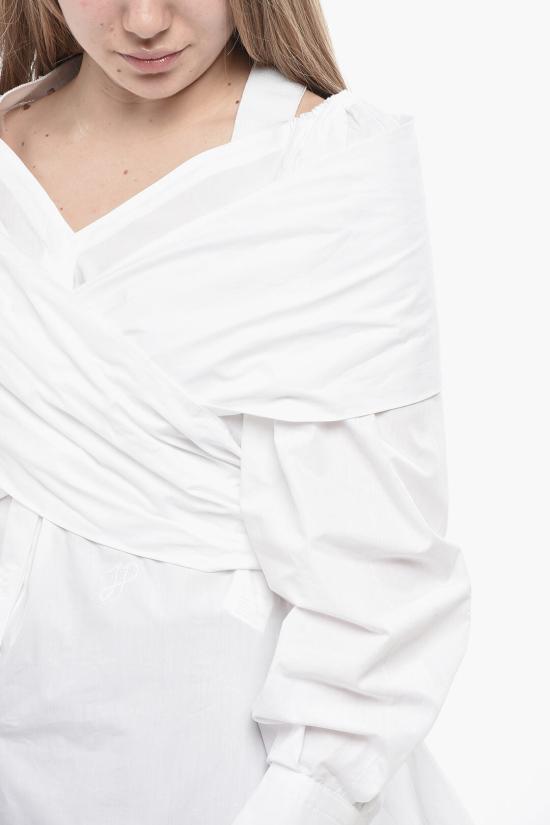  파투 블라우스 BL0370017001W White - PATOU
