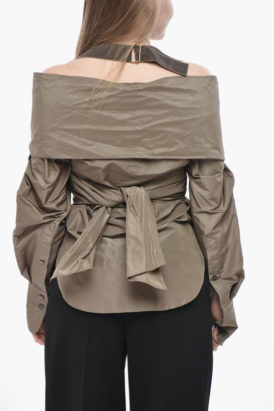  파투 블라우스 BL0370011809B Brown - PATOU