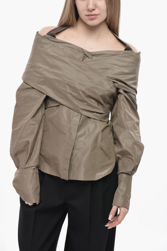  파투 블라우스 BL0370011809B Brown