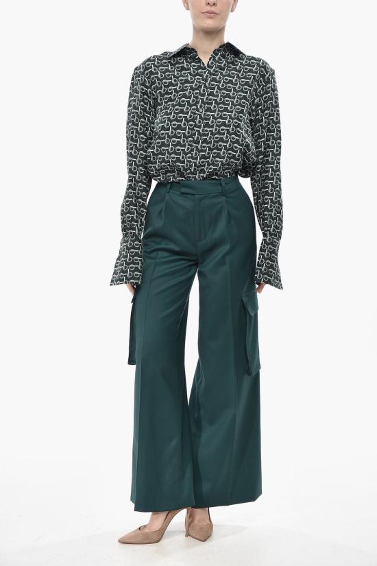  아미리 스트레이트 팬츠 PS24WPF008WO 428 Green - AMIRI