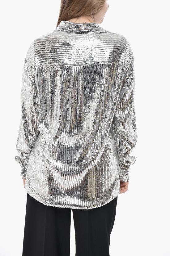 쥬세페 디 모라비토 셔츠 02PSTO244 02283 91 Silver - GIUSEPPE DI MORABITO