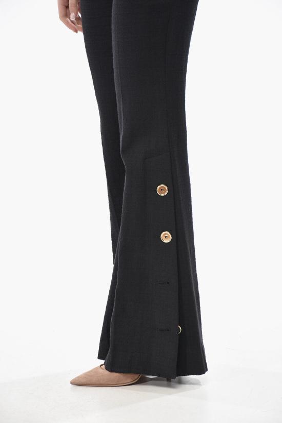  파투 스트레이트 팬츠 TR0380162 999B Black - PATOU
