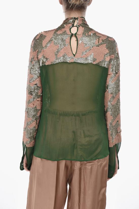  드리스 반 노튼 블라우스 0107449320 604 Multicolor - DRIES VAN NOTEN