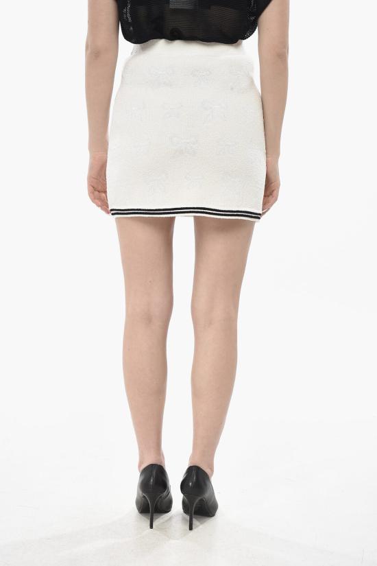  셀프 포트레이트 숏 스커트 RS25111SKC CREAM White - SELF PORTRAIT
