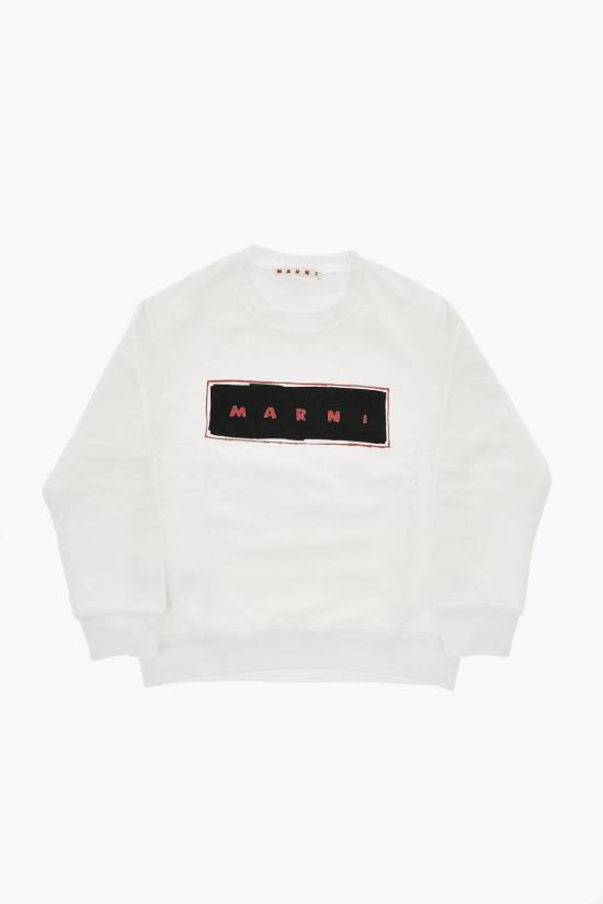  [키즈] 마르니 티셔츠 M01223 M00NF 0M110 Black