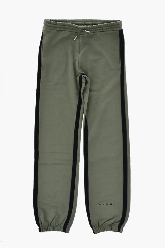  [키즈] 마르니 트레이닝/조거 팬츠 M01215 M00NF 0M540 Military Green