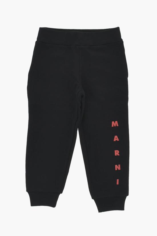 [키즈] 마르니 트레이닝/조거 팬츠 M01218 M00NF 0M900 Black