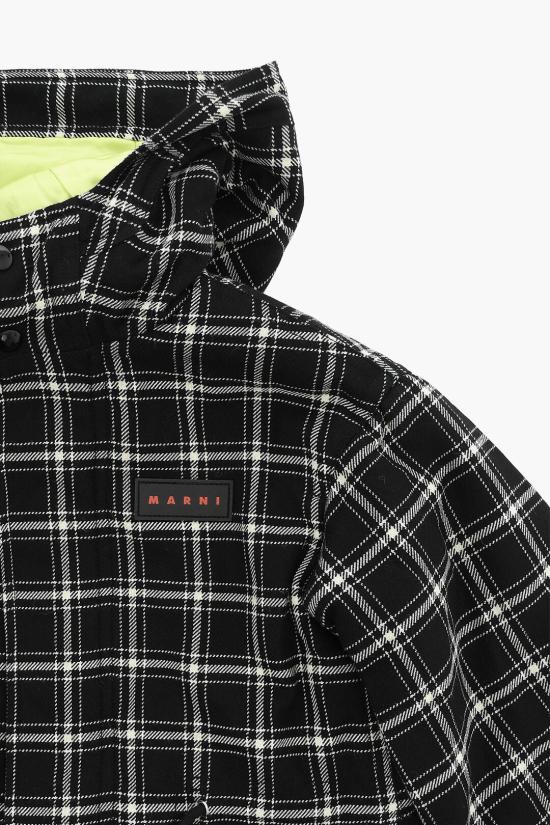  [키즈] 마르니 캐주얼 자켓 M01209 M00SU 0M900 Black White - MARNI