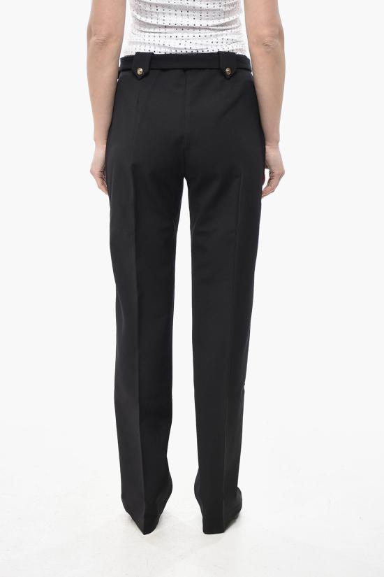  베르사체 스트레이트 팬츠 77HAA117 N0394 899 Black - VERSACE