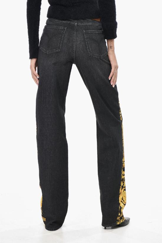  베르사체 데님 팬츠 1016258 1A11635 6D100 Black - VERSACE