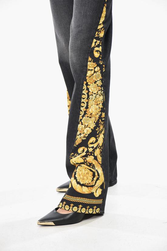  베르사체 데님 팬츠 1016258 1A11635 6D100 Black - VERSACE
