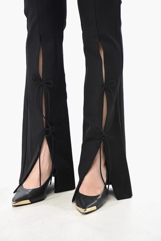  베르사체 스트레이트 팬츠 77HAA115 N0394 899 Black - VERSACE