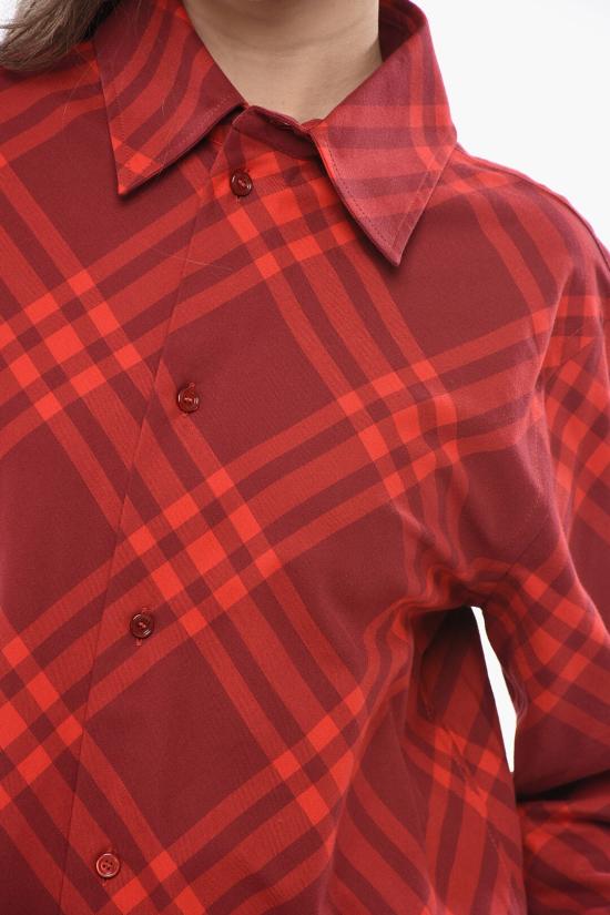  버버리 셔츠 8077672 B7338 Red - BURBERRY
