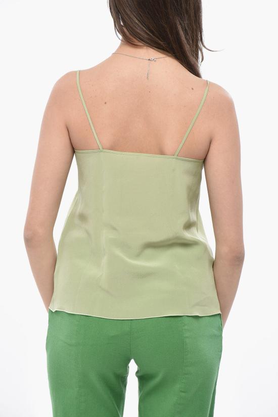  에르마노 설비노 민소매 티셔츠 D462L754VKX56310 Green - ERMANNO SCERVINO