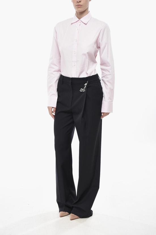  프라다 스트레이트 팬츠 P238ISOOO15CD F0008 Blue - PRADA