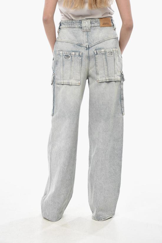  이자벨마랑 데님 팬츠 PA0280FA B1H02E 30LU Light blue - ISABEL MARANT