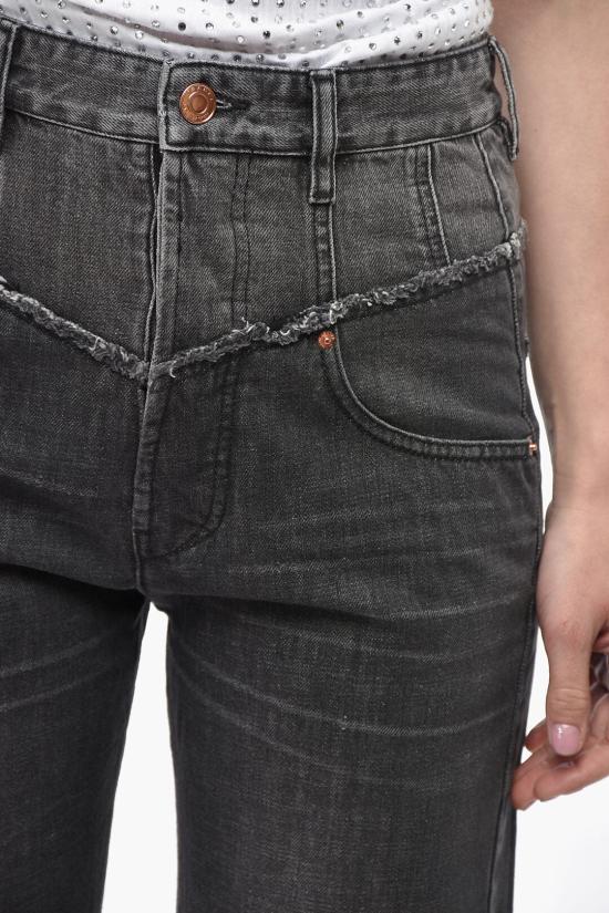  이자벨마랑 노에미 데님 팬츠 PA0209FA A4H13I 02FK Black - ISABEL MARANT