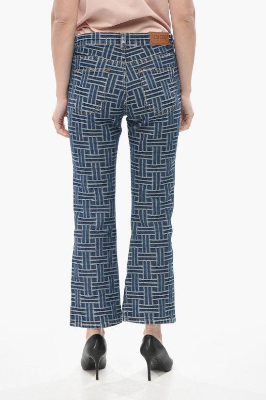  겐조 데님 팬츠 FE62DP229 6J3 DS Blue - KENZO