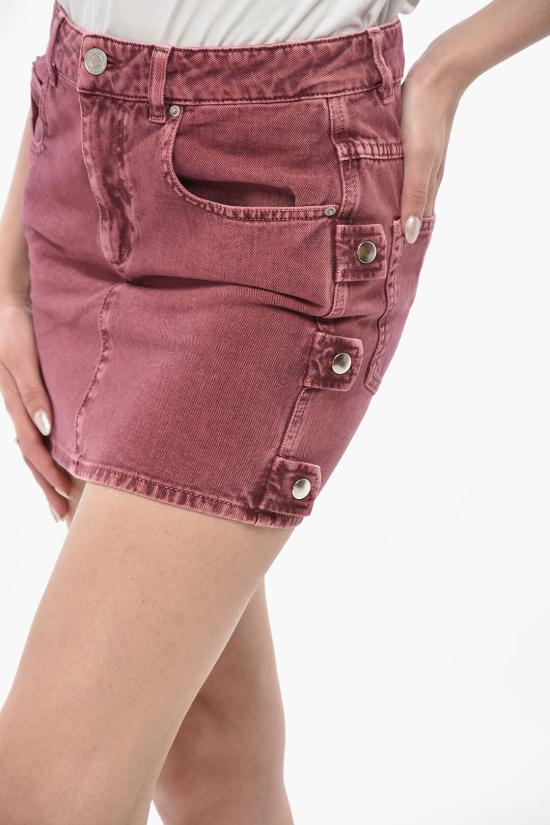  이자벨마랑 숏 스커트 JU0246FA B3H02E RASPBERRY Pink - ISABEL MARANT