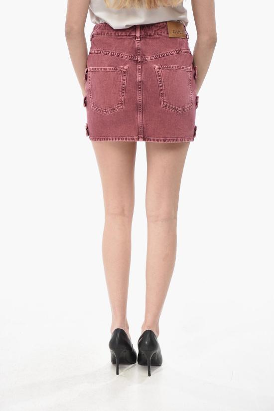  이자벨마랑 숏 스커트 JU0246FA B3H02E RASPBERRY Pink - ISABEL MARANT