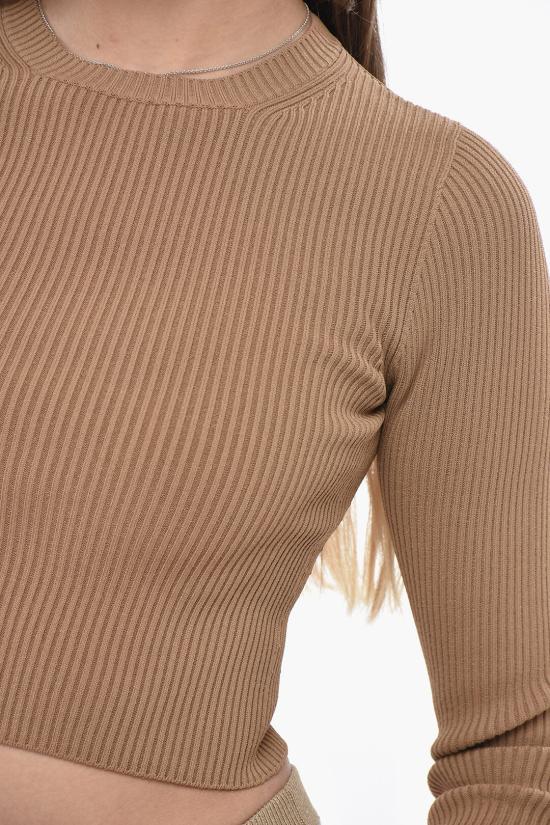  막스마라 긴팔 티셔츠 ARCELLA123009 Brown - MAX MARA