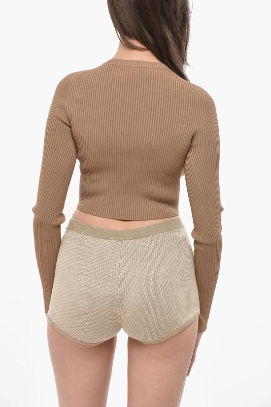  막스마라 긴팔 티셔츠 ARCELLA123009 Brown - MAX MARA