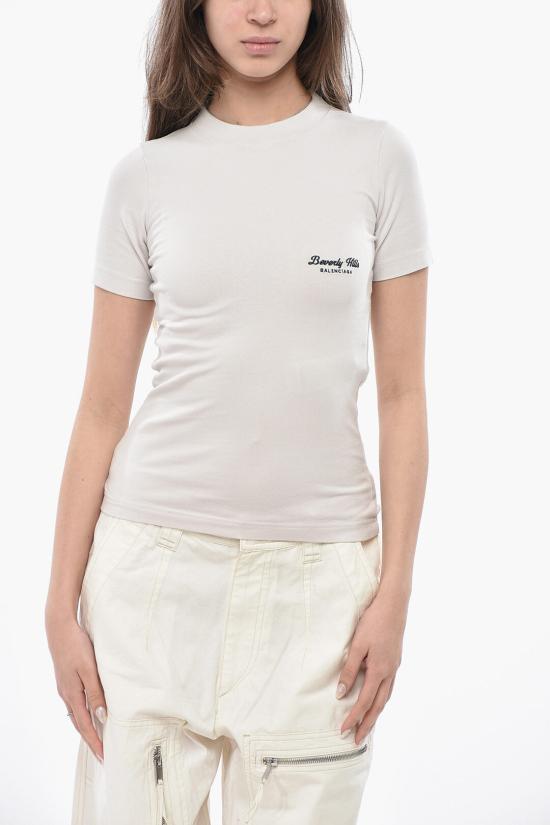  발렌시아가 반팔 티셔츠 768075 TQVS5 3307 White