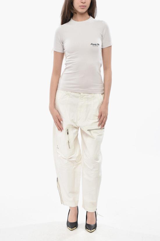 발렌시아가 반팔 티셔츠 768075 TQVS5 3307 White - BALENCIAGA