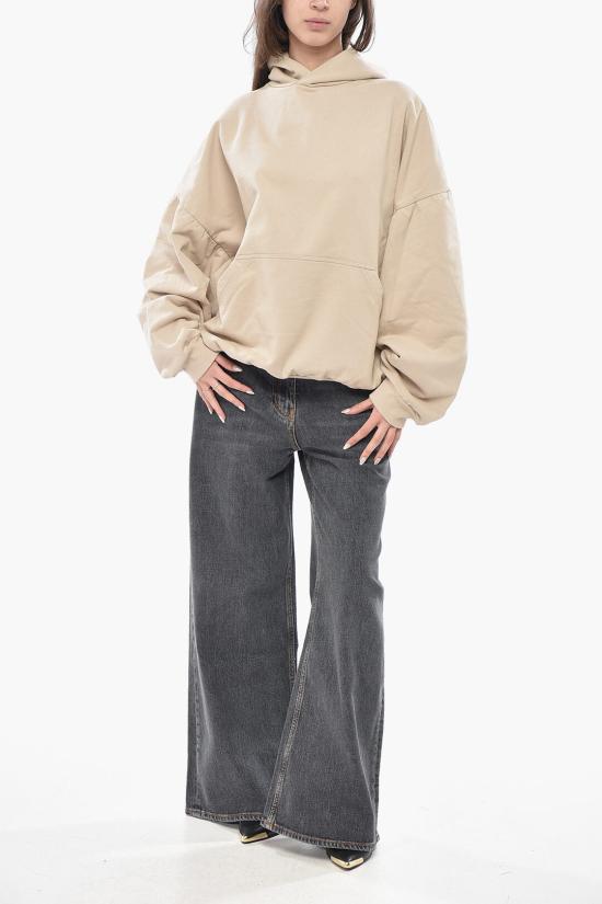  발렌시아가 후드 티셔츠 761458 TPVP5 9710 Beige - BALENCIAGA