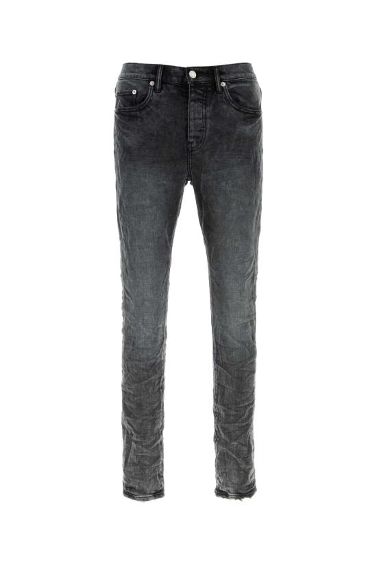 25FW 퍼플데님 데님 팬츠 P001VGWB323 BLACK