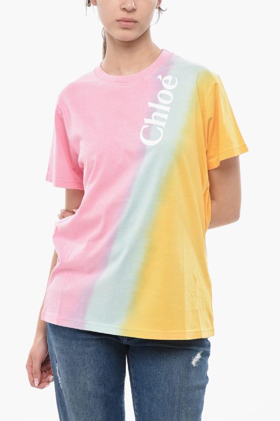  끌로에 반팔 티셔츠 C23AJH01181 6ZA Multicolor