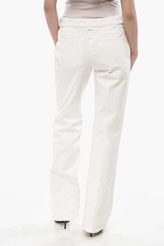  끌로에 스트레이트 팬츠 CH25SPA12365107 White - CHLOE