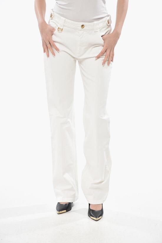  끌로에 스트레이트 팬츠 CH25SPA12365107 White