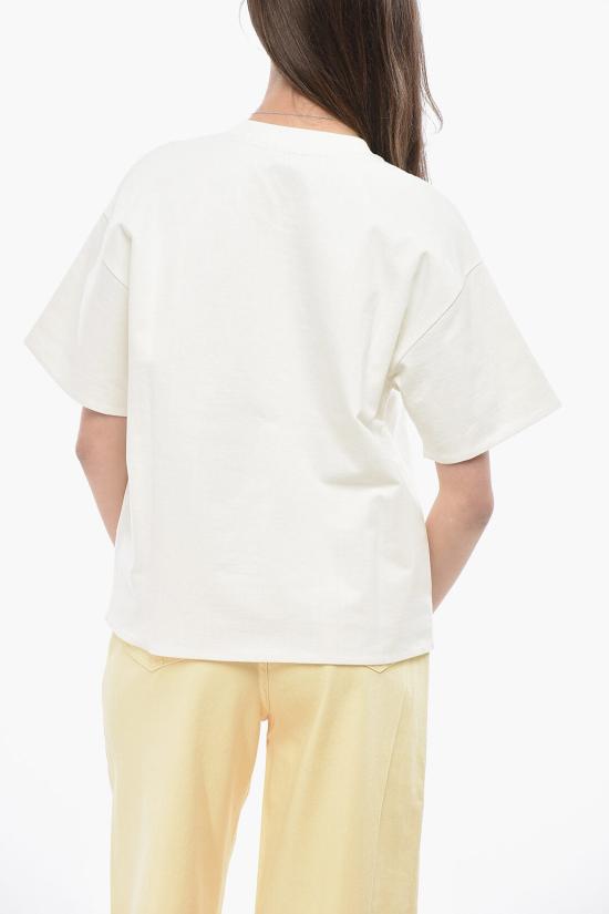  보테가베네타 반팔 티셔츠 753811V39G0 9073 White - BOTTEGA VENETA