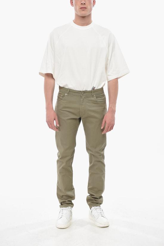  꼬르넬리아니 스트레이트 팬츠 934JL2 9320128 059 Green - CORNELIANI