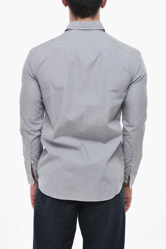  살바토레피콜로 긴팔 셔츠 PCOPENOR 12 Blue - SALVATORE PICCOLO