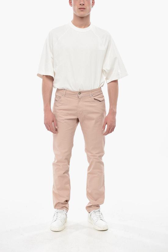  꼬르넬리아니 스트레이트 팬츠 934JL2 9320128 043 Pink - CORNELIANI