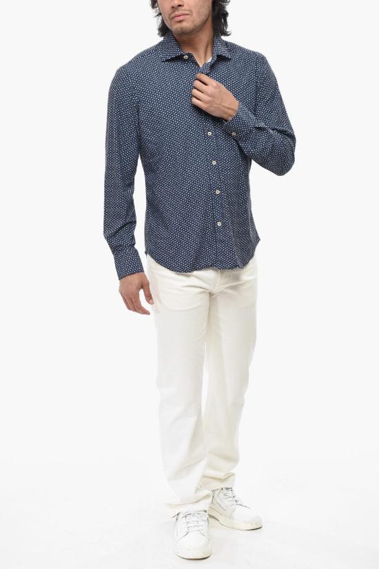  알레산드로 게라르디 긴팔 셔츠 TECNO574J8622 Blue - ALESSANDRO GHERARDI