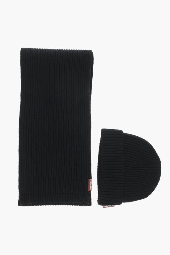  디스퀘어드2 머플러/스카프 S83KNW0065 SJ01W06757 2124 Black