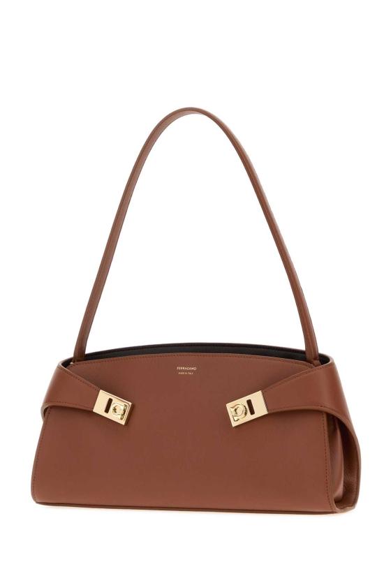 26FW 살바토레 페라가모 토트백 21A712795365 NEWCOGTESDIMOR Camel - SALVATORE FERRAGAMO