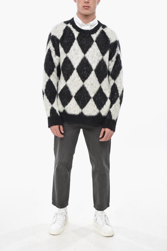  셀린느 스웨터 2AF46974T38EC Black White - CELINE