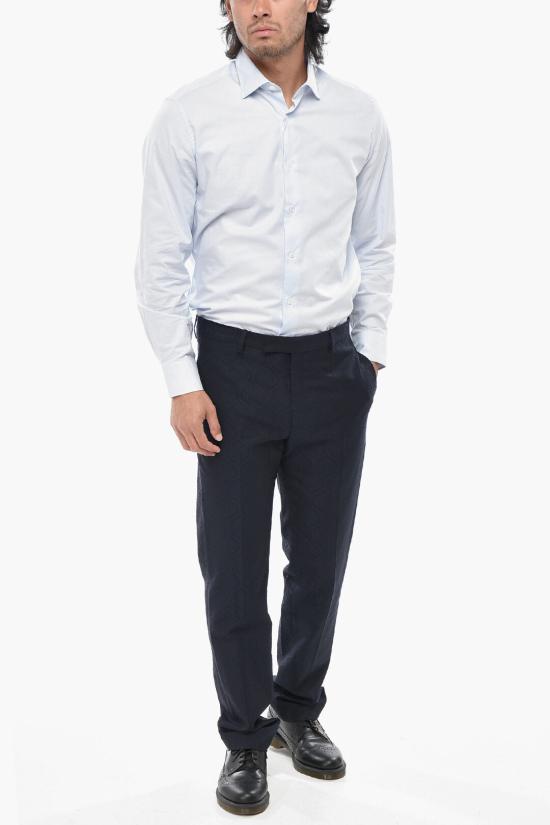  에트로 스트레이트 팬츠 MREC0002 99TUEF9 B0665 Blue - ETRO