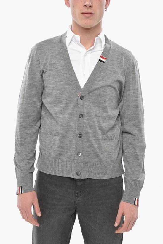  톰브라운 가디건 MKC489AY1014055 Gray