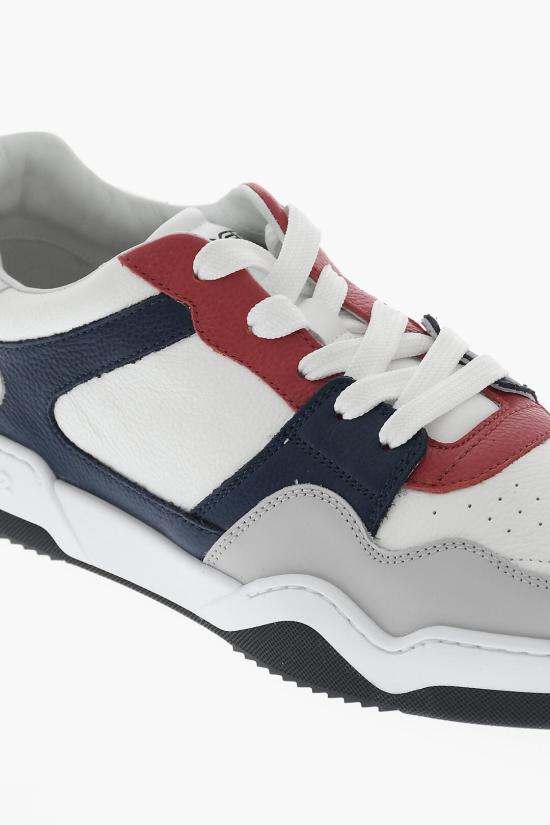  디스퀘어드2 스니커즈 S82SN0355 SJ01504867SS24 M2044 Bianco Blu Rosso - DSQUARED2