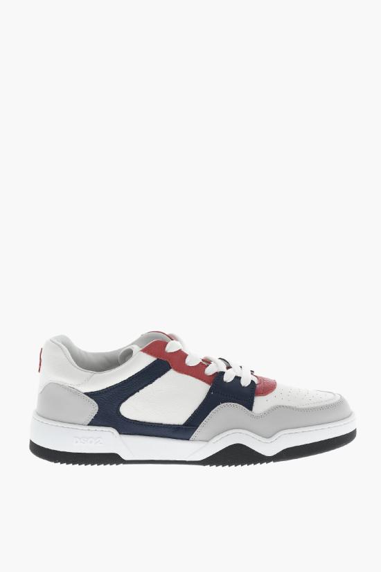 디스퀘어드2 스니커즈 S82SN0355 SJ01504867SS24 M2044 Bianco Blu Rosso - DSQUARED2