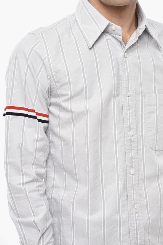 톰브라운 긴팔 셔츠 MWL301O7720035 Gray - THOM BROWNE